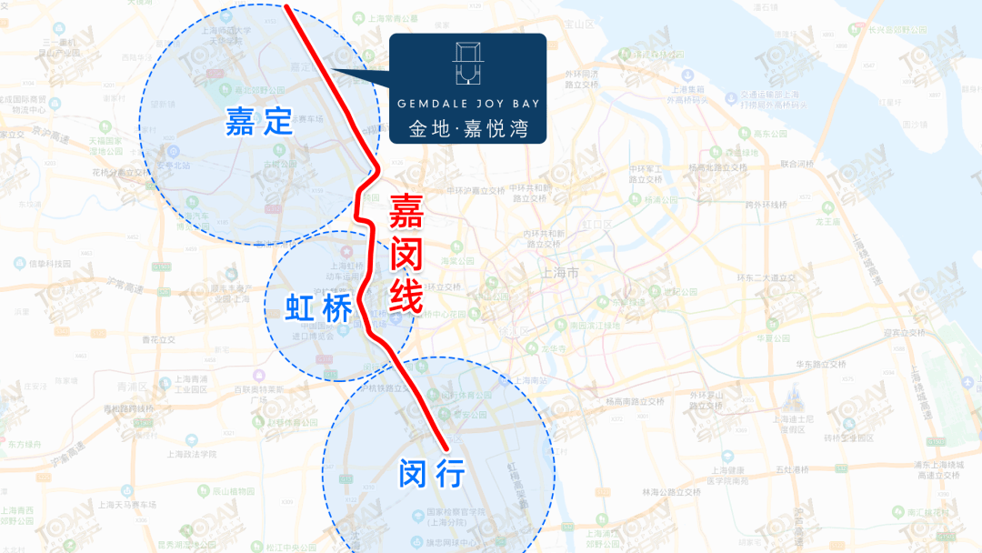 將嘉定,大虹橋,閔行一線串聯它連接起了上海西南而這條地鐵線到底有多