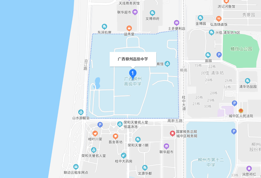 地址:高新五路西26号柳州高中城中区考点一览:下午:15:00—17:00(外语
