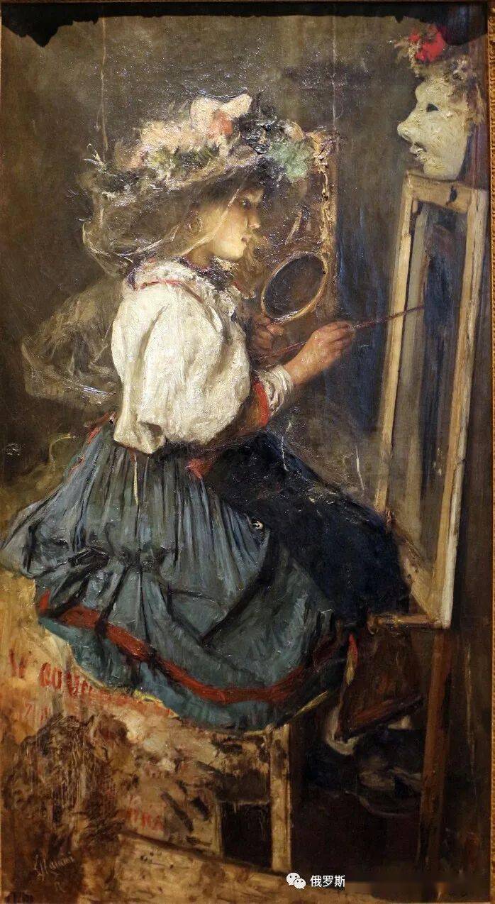 艺术意大利画家安东尼奥曼奇尼的作品