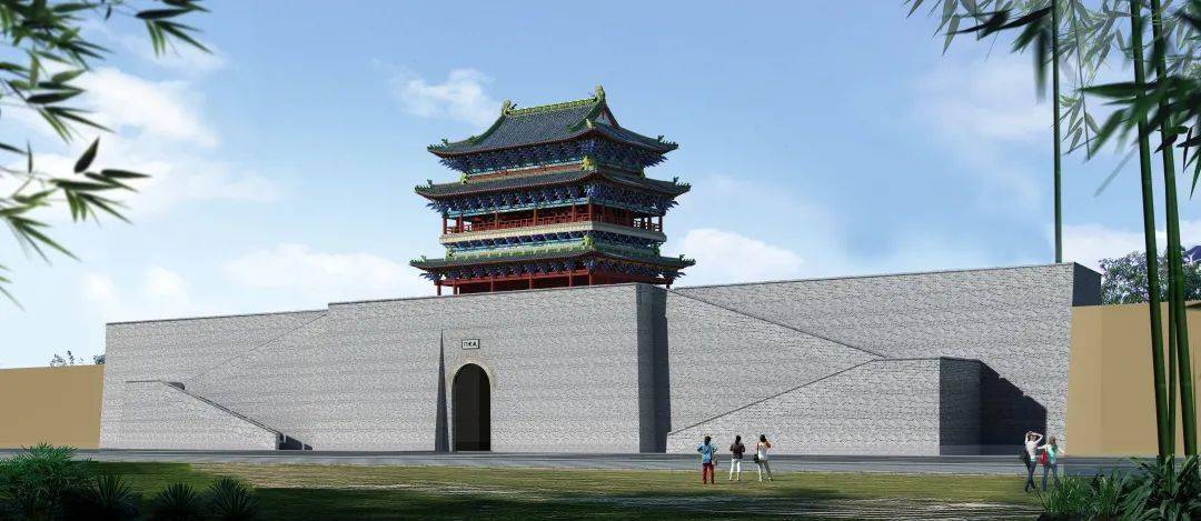 朔州加快推进古城墙三大城门修复工程