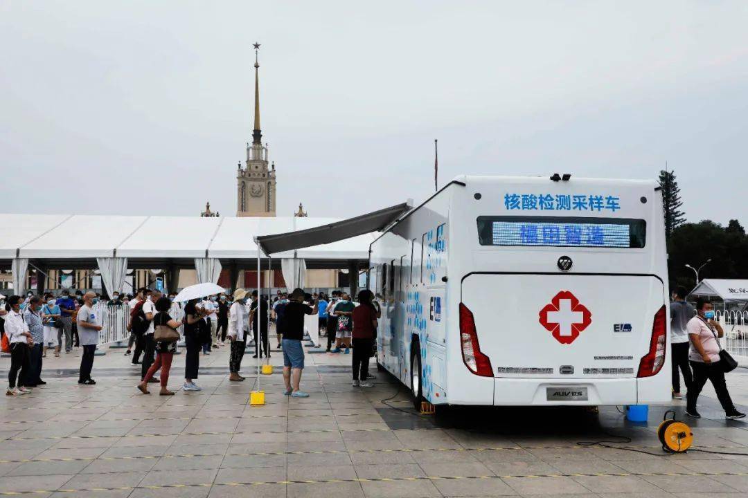 疫情之下福田欧辉推出了核酸检测车,移动疫苗接种车冷链需求细分化