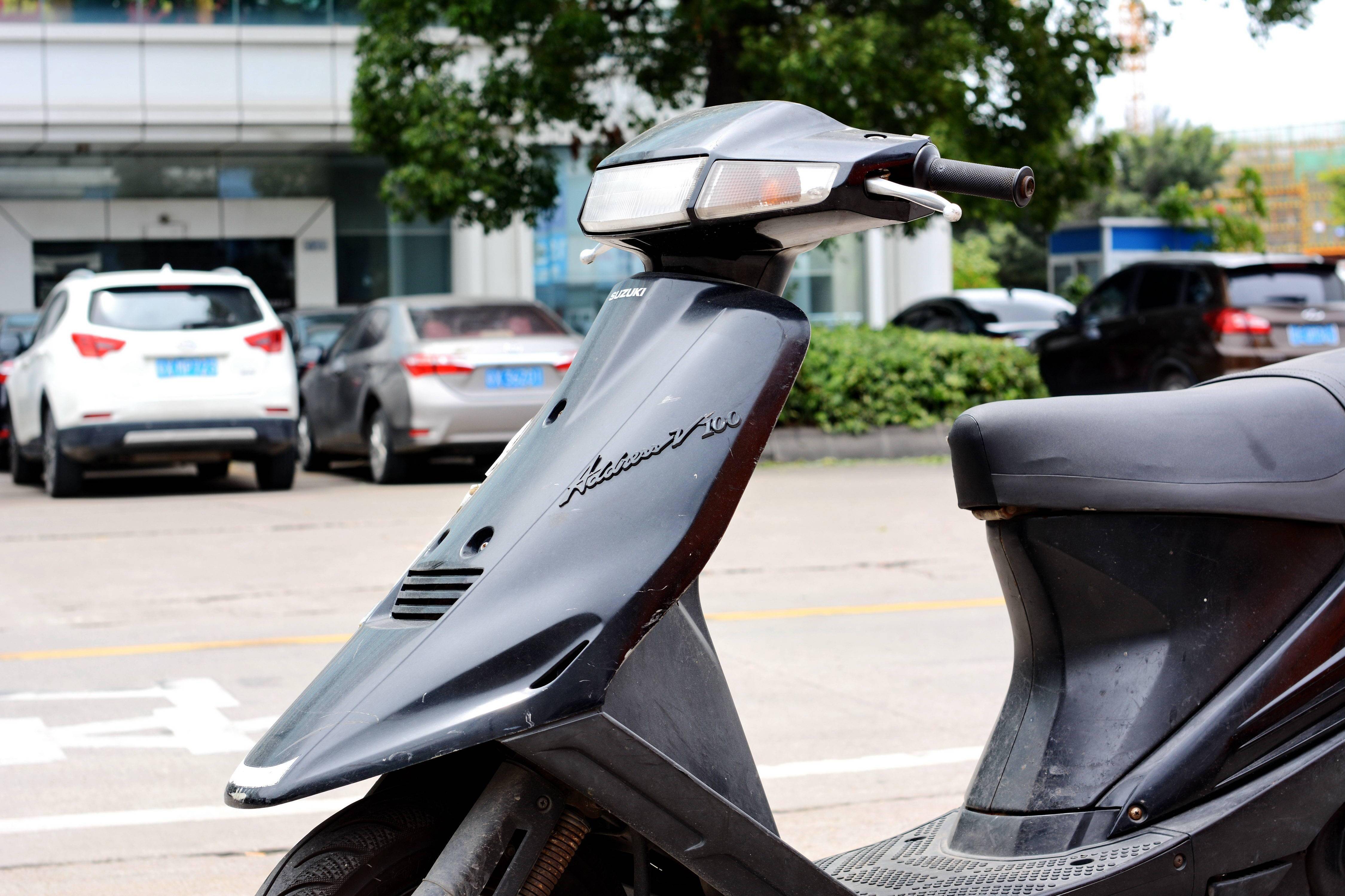 老车随拍suzukiag100addressv