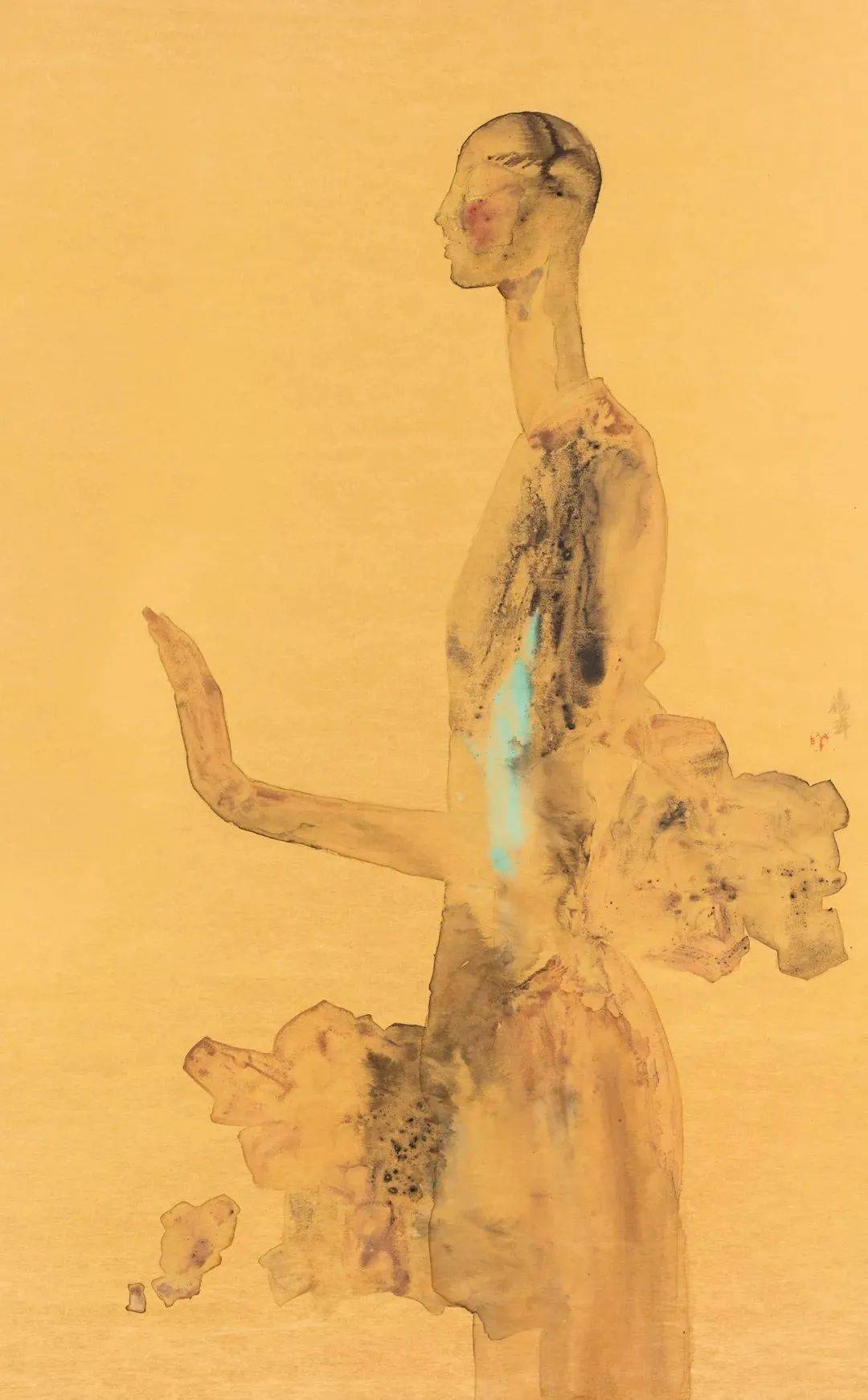 材料的时尚,女画家杨洋