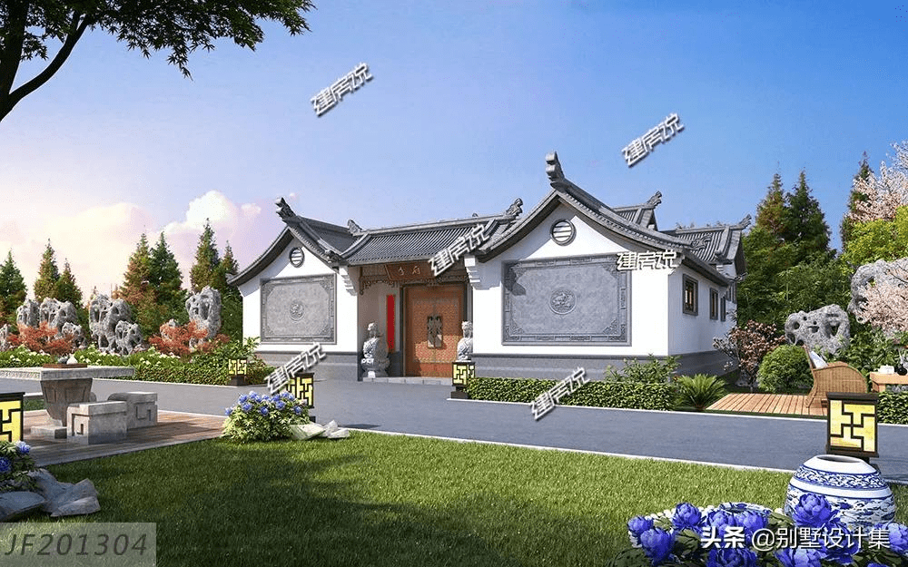 河南老板盖最美中式别墅,全村人都夸好看,说是千万豪宅我都信_生活
