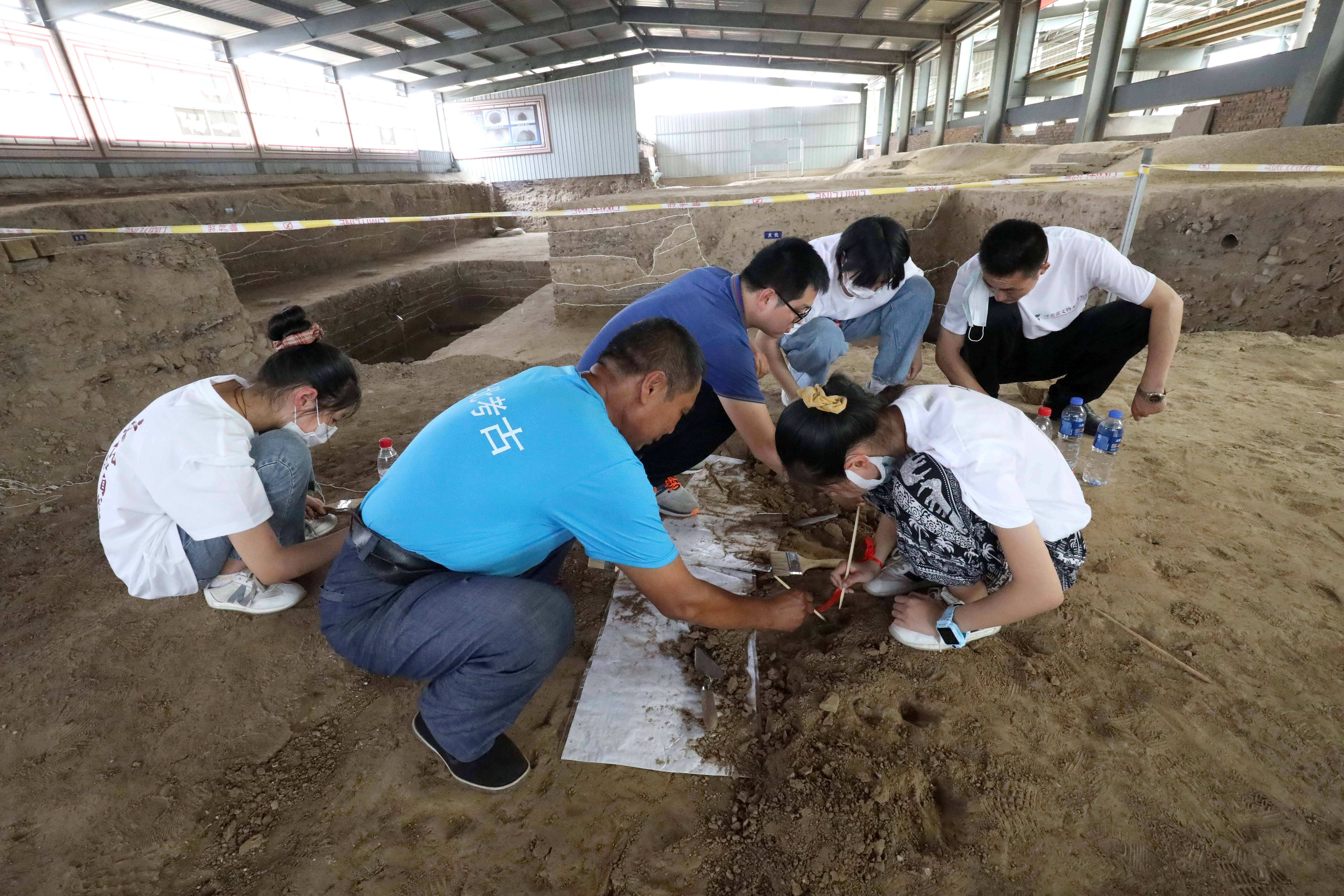 河北正定:学习考古知识 感悟文化遗产魅力