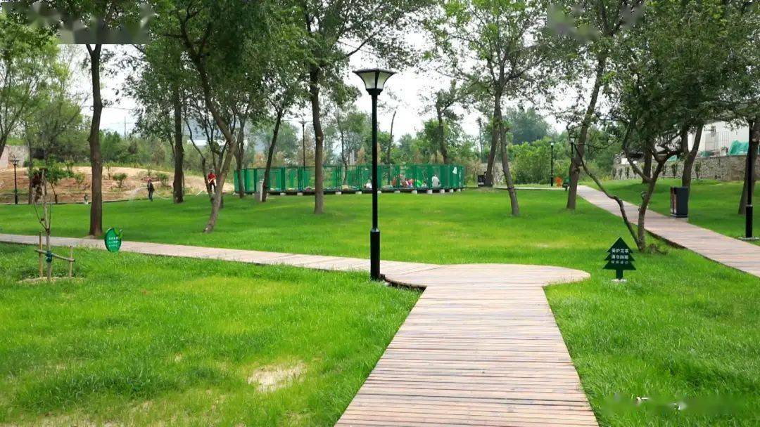 门头沟军庄村拆违空地华丽变身口袋公园