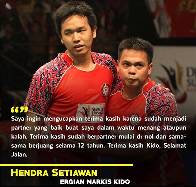 talk报道,2008年北京奥运会羽毛球男双金牌得主,印尼名将马基斯-基多