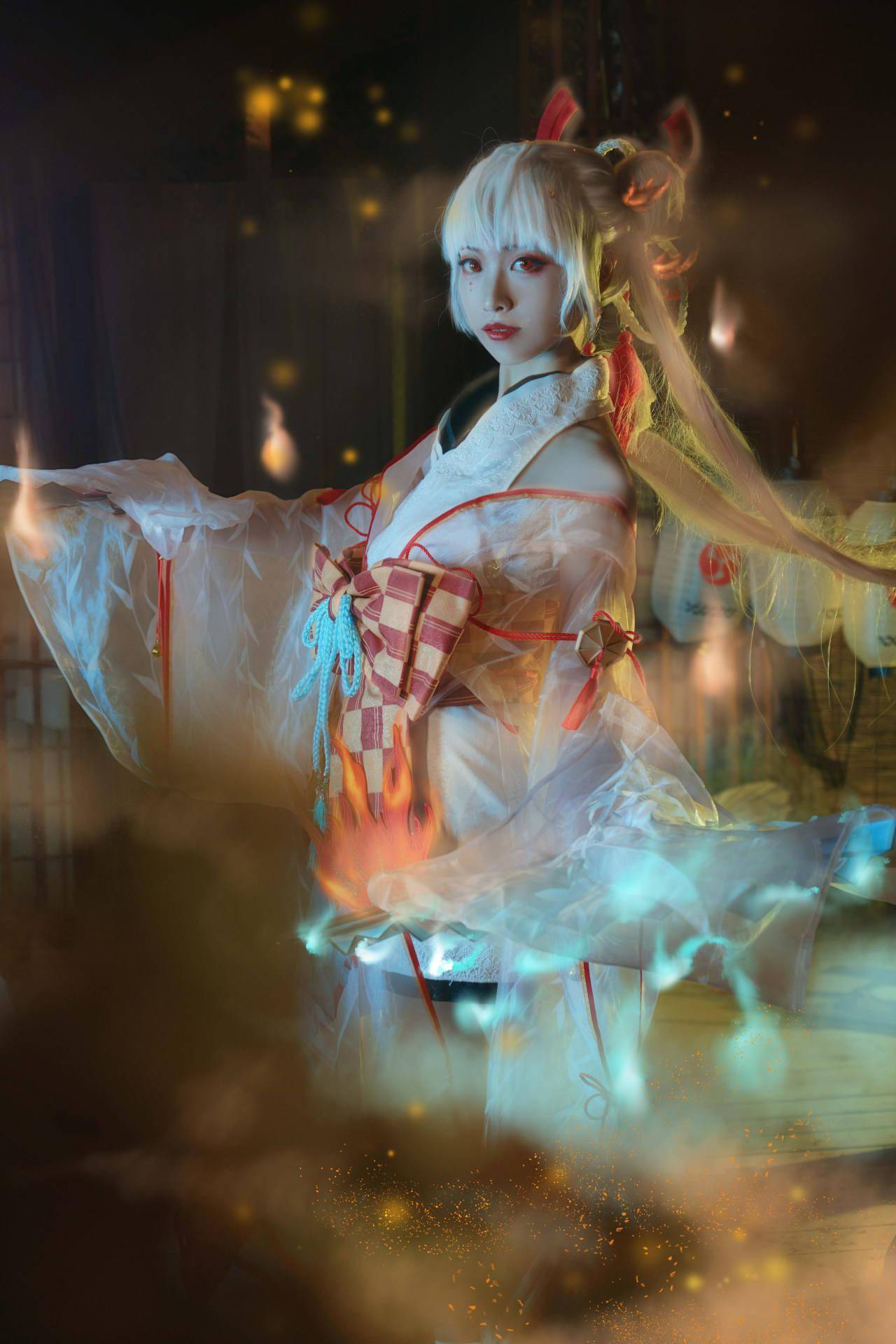 阴阳师不知火cosplay