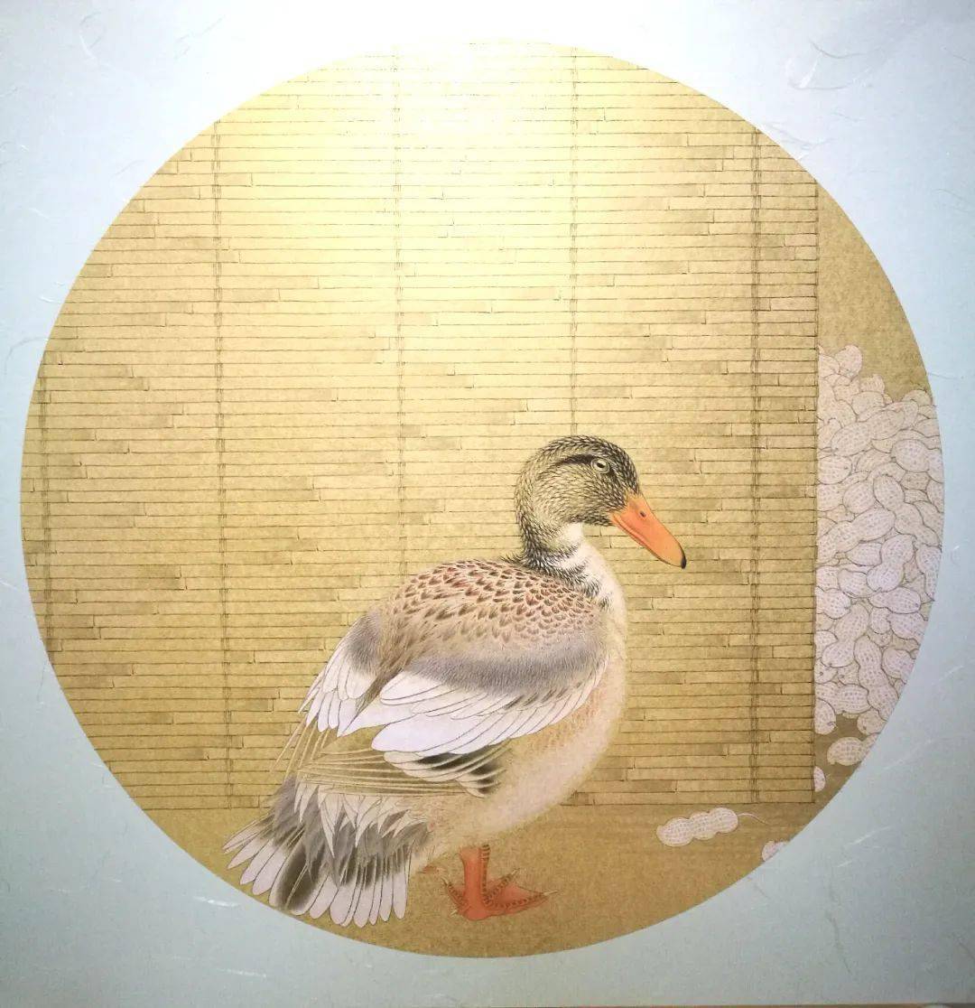 温雅灵动细微刘树允工笔画作品