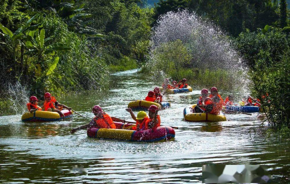 特价150元6月20日周日发团炫彩欢乐谷嬉水罗山南靖罗山漂流土楼欢乐谷