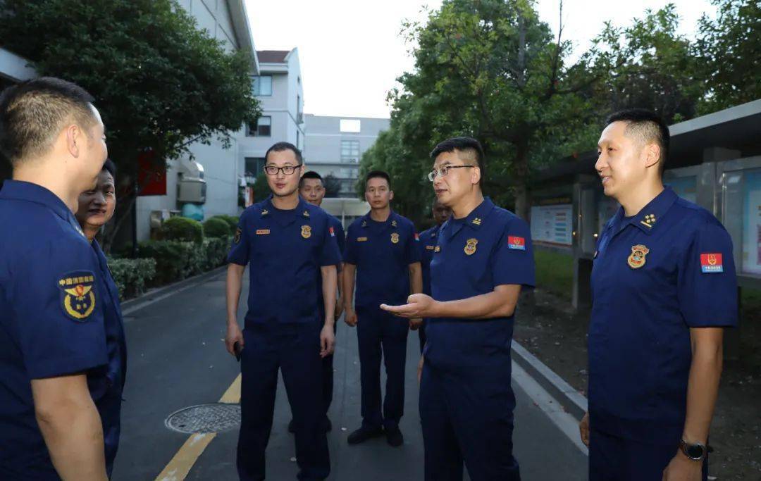 走企访民进站驻班总队严晓龙总工程师带队深入绍兴支队开展下沉调研