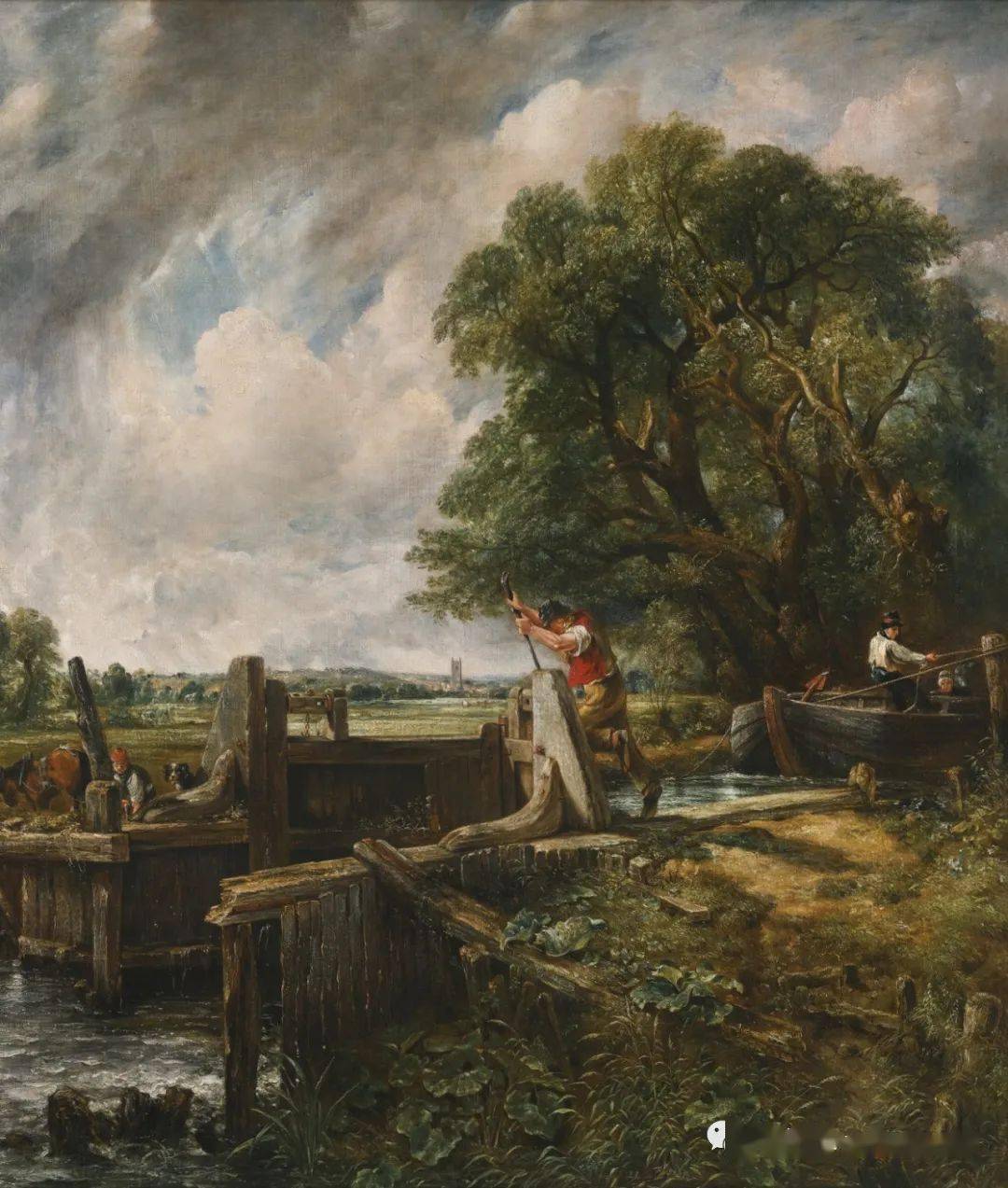 油画风景欣赏johnconstable