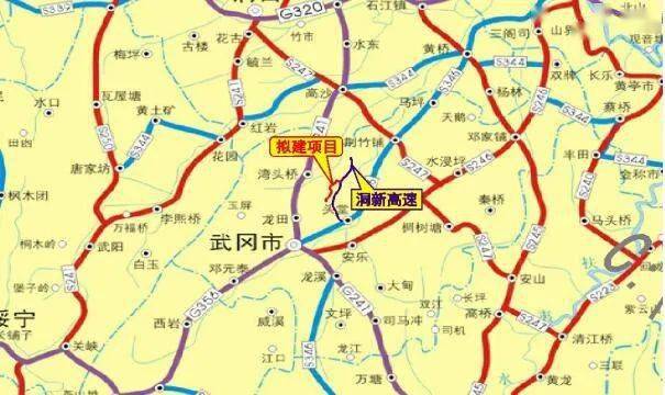 新楚大高速路线图图片