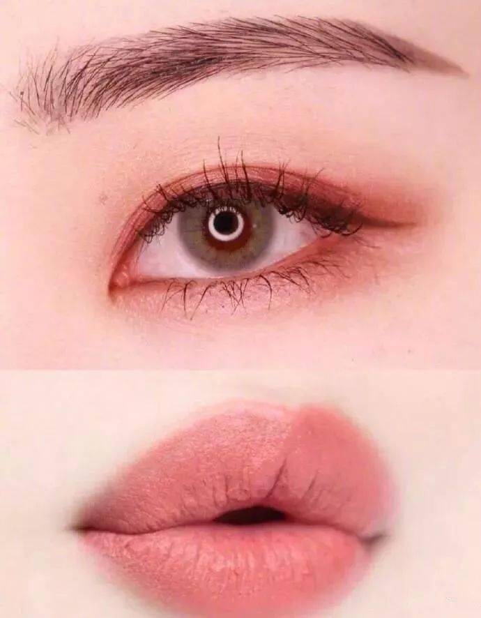 流行眼唇妆容搭配get到你就美翻了