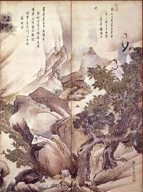 黄檗僧人的余技成就长崎画派南苹派门下人才济济冲击江户时期画坛