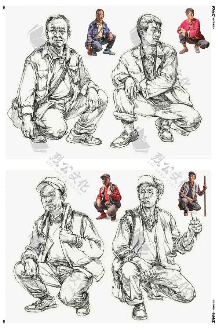 刘雪松状元秘笈2速写临摹范本多年对考前状元速写不断教研精准定位