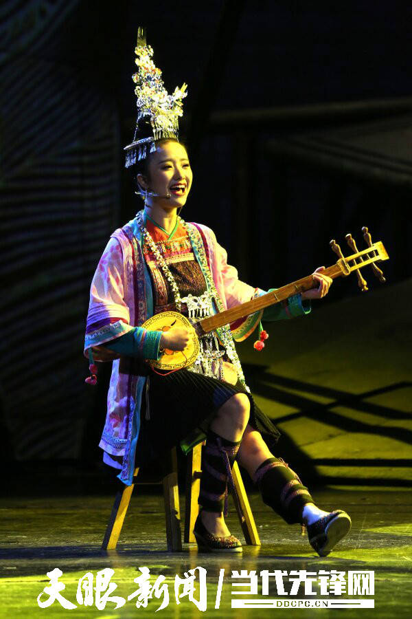 致敬脱贫攻坚侗戏侗寨琴声正式开演