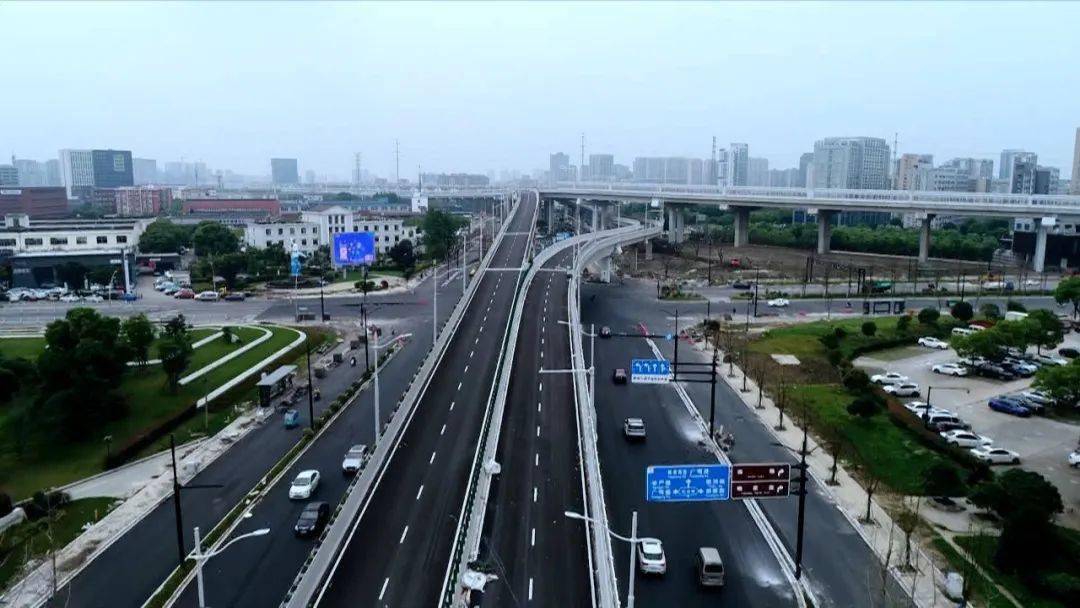 仅15分钟嘉兴快速路一二期马上通车