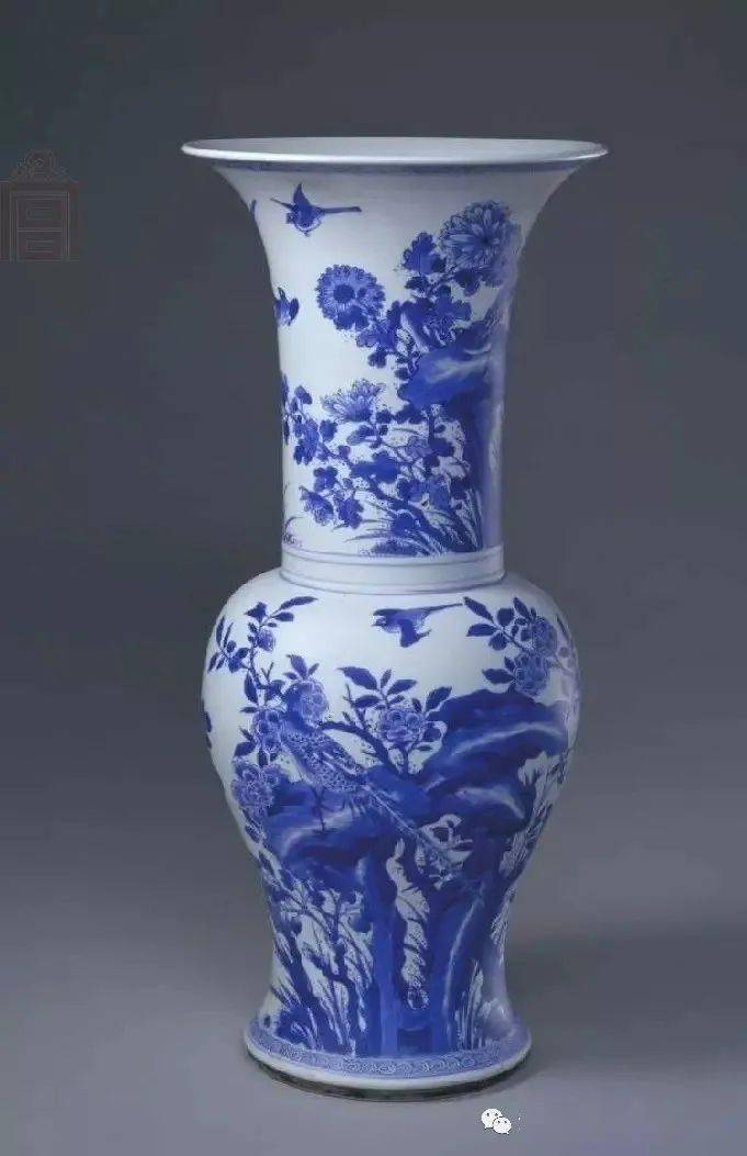 康熙翠毛蓝青花，历史上青花瓷的颠峰_墨分