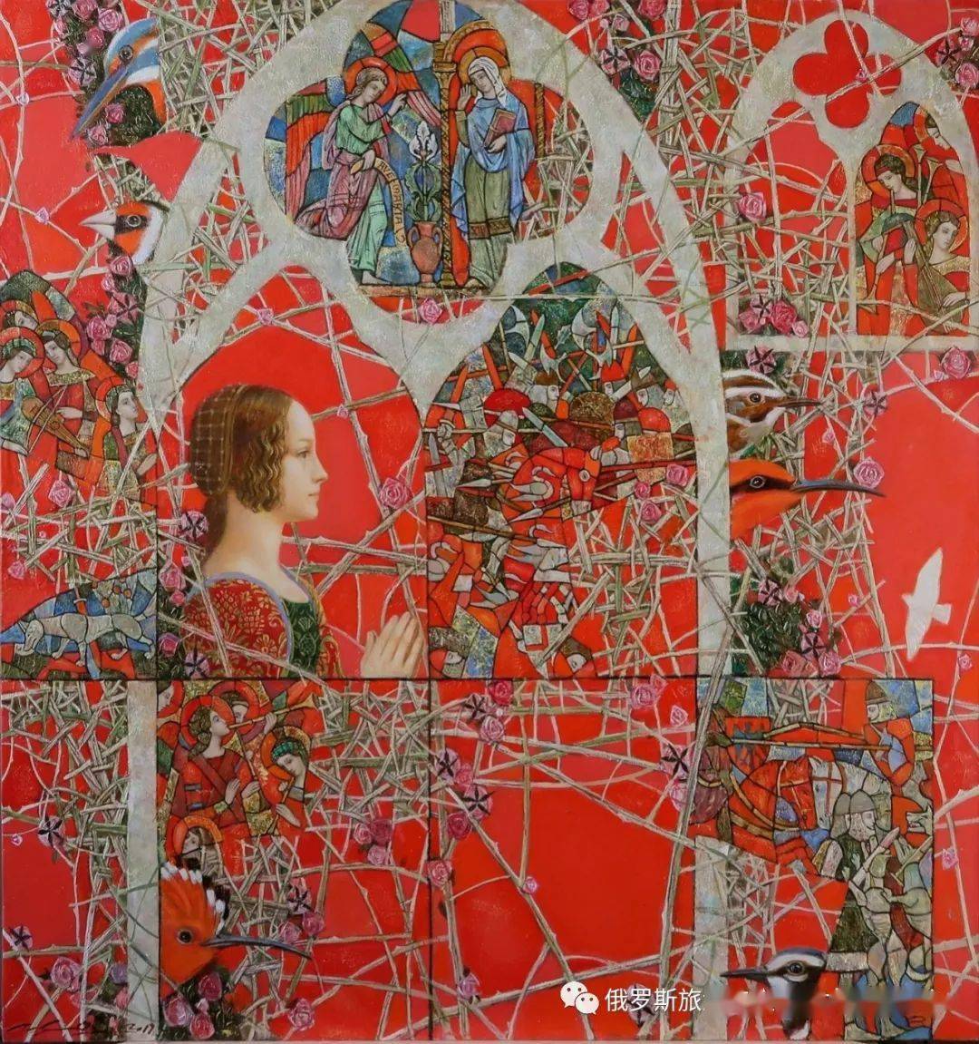 【艺术】俄罗斯画家波基德舍夫·帕维尔·瓦西里耶维奇的作品
