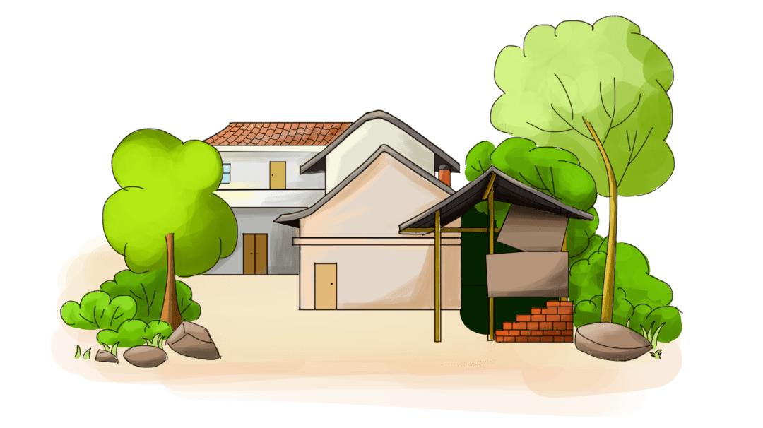 看这些园丁如何让这个村变身县城后花园