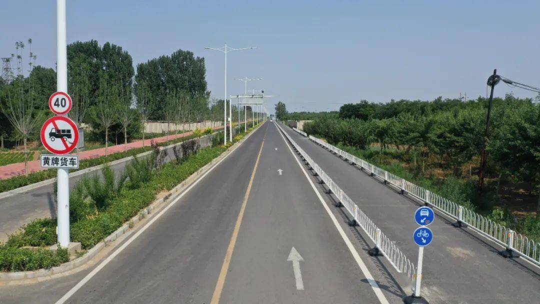 更方便我市一城市主干道正式通车