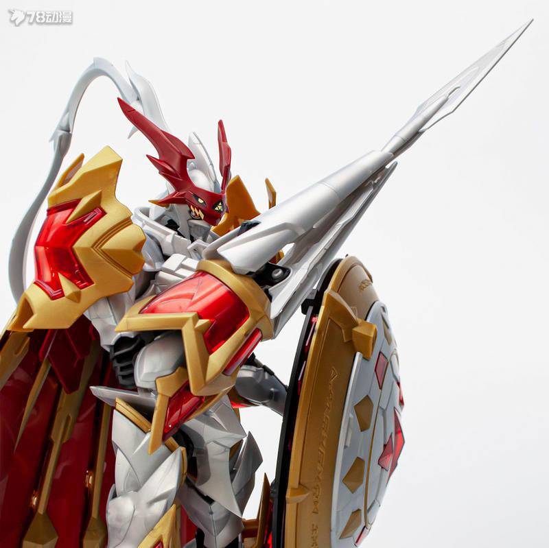 模玩资讯万代figurerise数码暴龙红莲骑士兽官博实物介绍