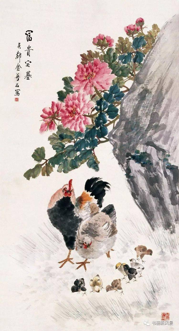 金梦石画花鸟,画什么,像什么