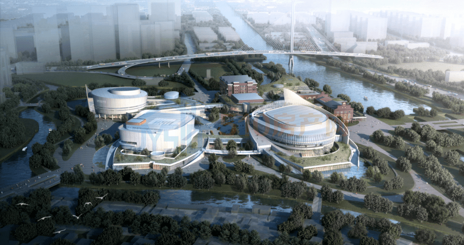 斥资25亿抠细节音乐厅美术馆科技馆江阴网红岛来了2023年建成