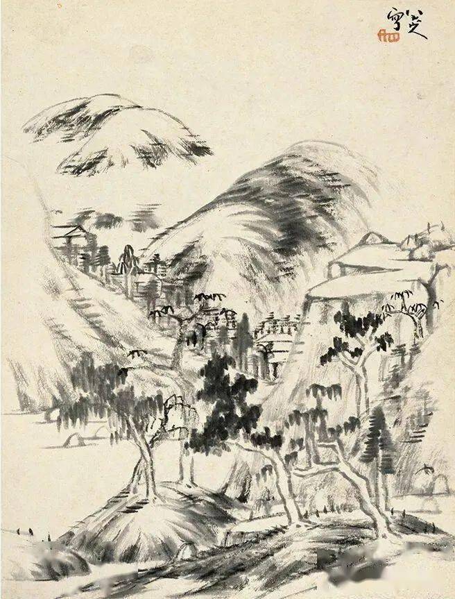 八大山人 水墨畫 6parkbbs.com 八大山人千万级拍品欣赏，珍藏