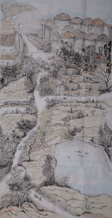 三等奖作品《将军岗北围粮仓》