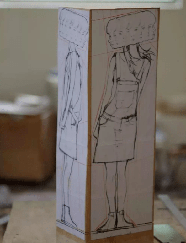 矛盾又统一的人体木雕日本雕塑家Yoshitoshi Kanemaki_手机搜狐网