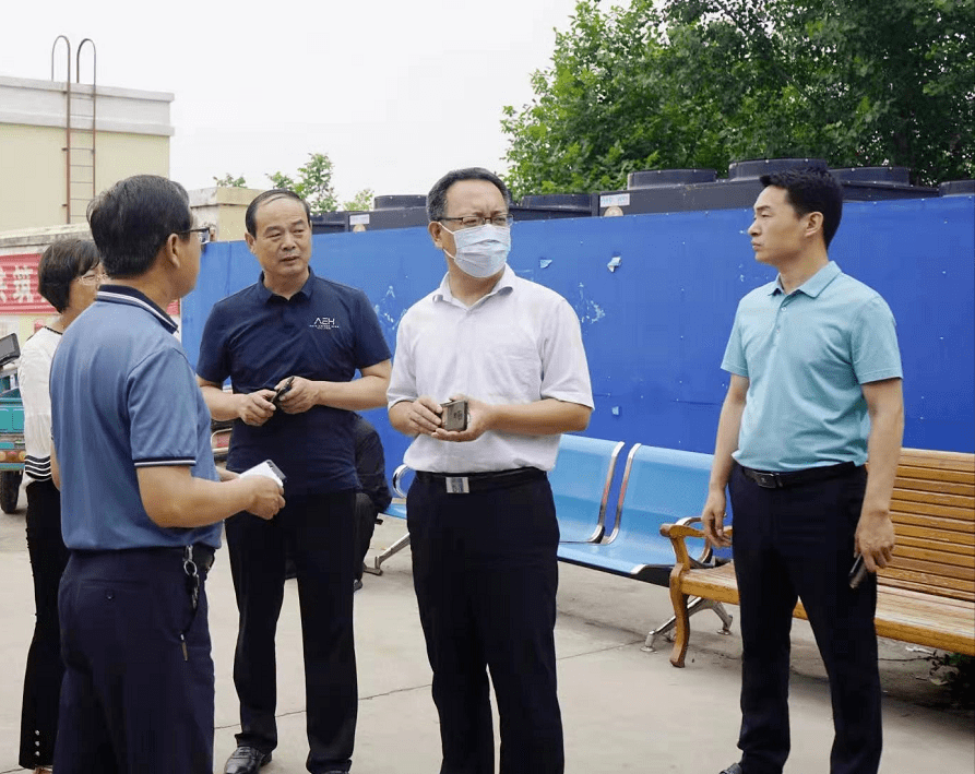 市委副书记刘冰到阚家镇调研