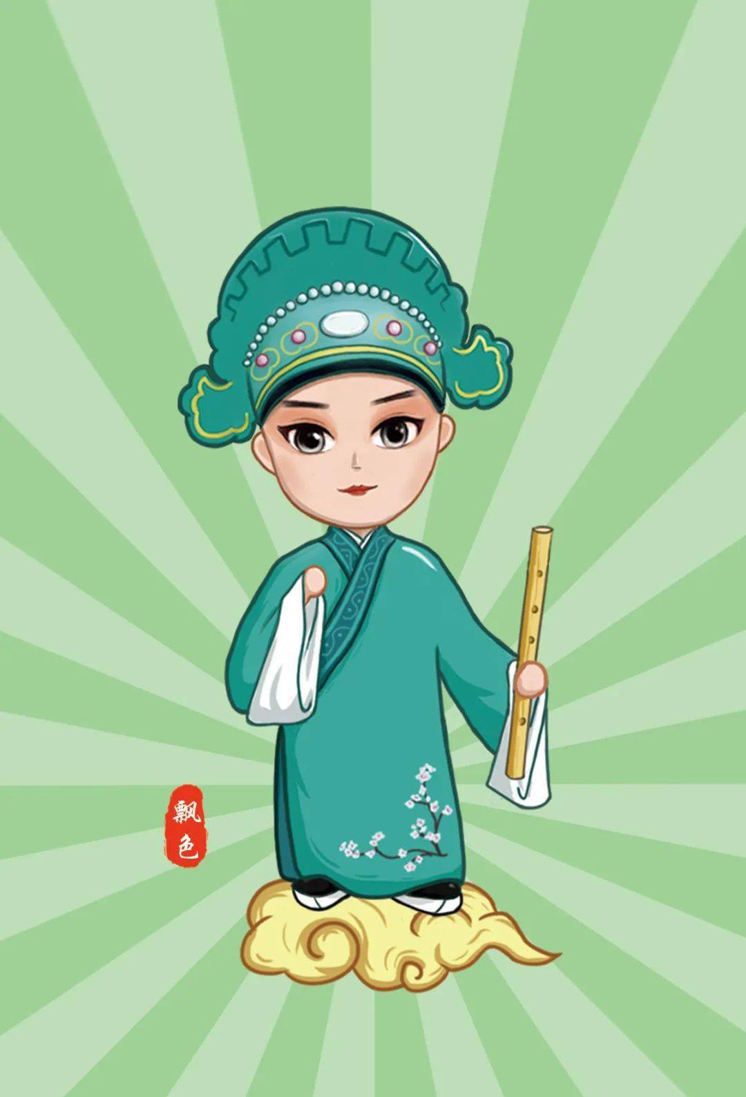 最强毕业季11期推荐飘色巡游艺术插画设计