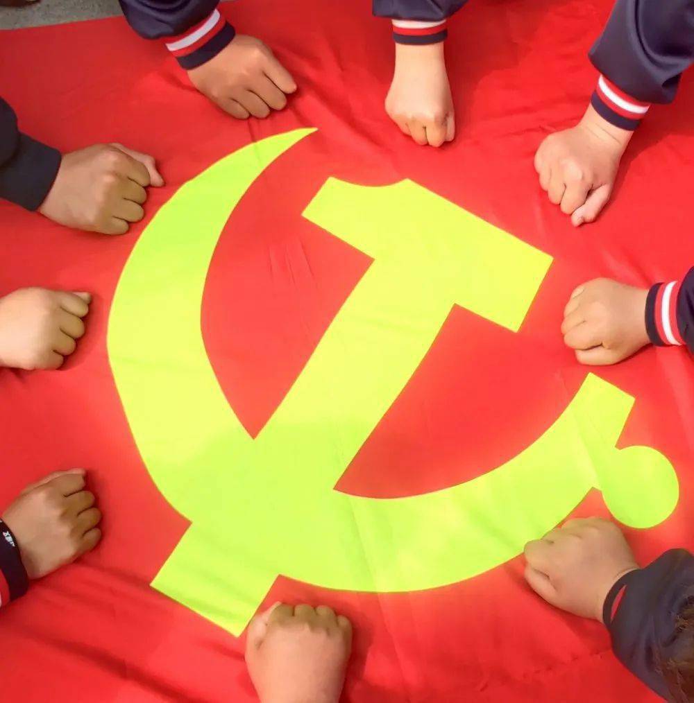 【我和党旗合个影】67濉溪红领巾以特别的告白给特别的您~_少先队员