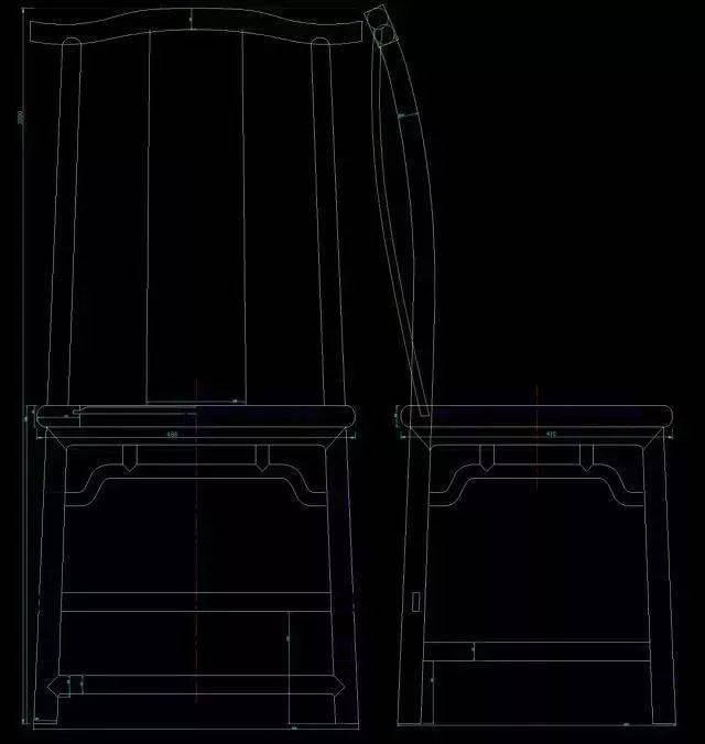 1:1灯挂椅cad图纸比例尺度的把控与拿捏才是这把椅子考究的极致可谓增