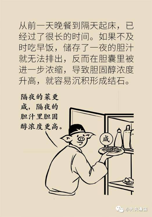 胆汁|不是谣言，长期不吃早饭，真有可能得这种病