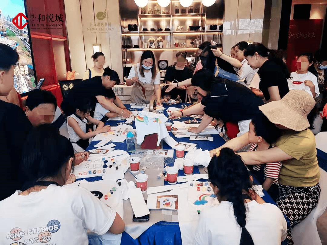 南崇和悦城丨趣味t恤diy印记幸福时光