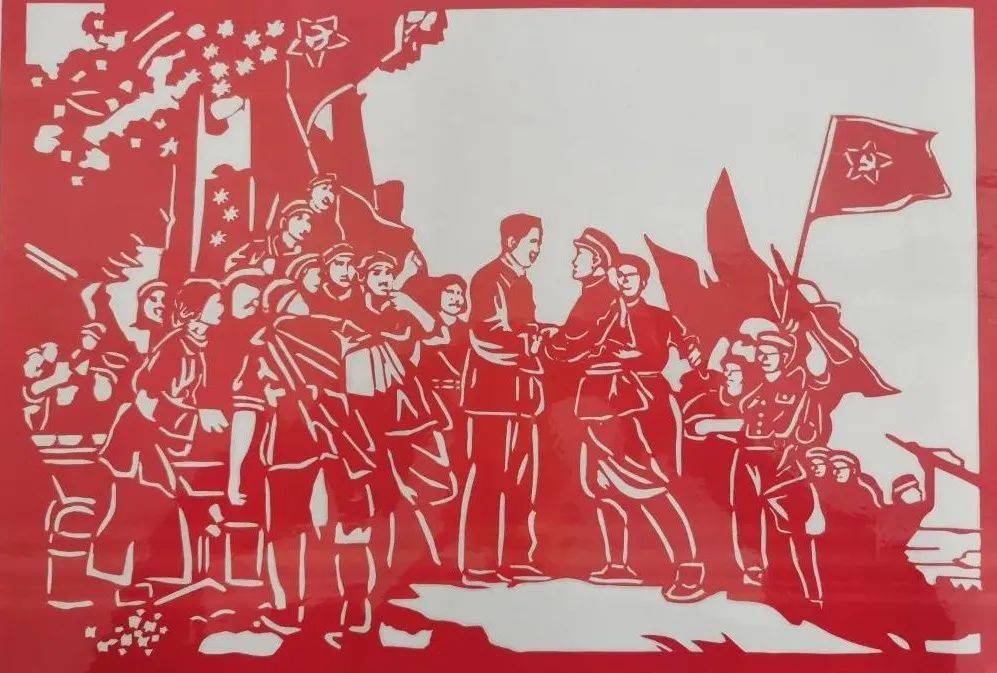 衡水市消防救援支队榕花街特勤站结合中国民间艺术——剪纸,开展了一