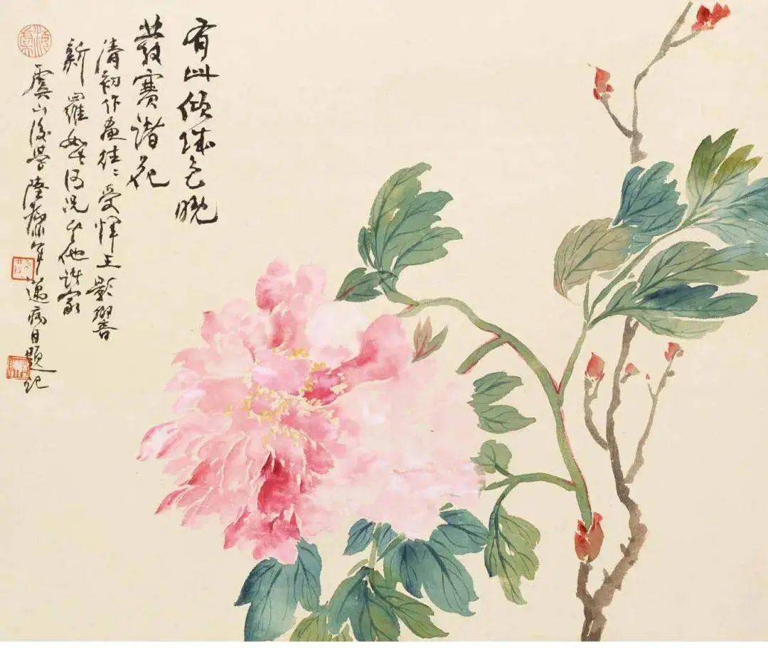陆抑非花鸟画是生活的美积累