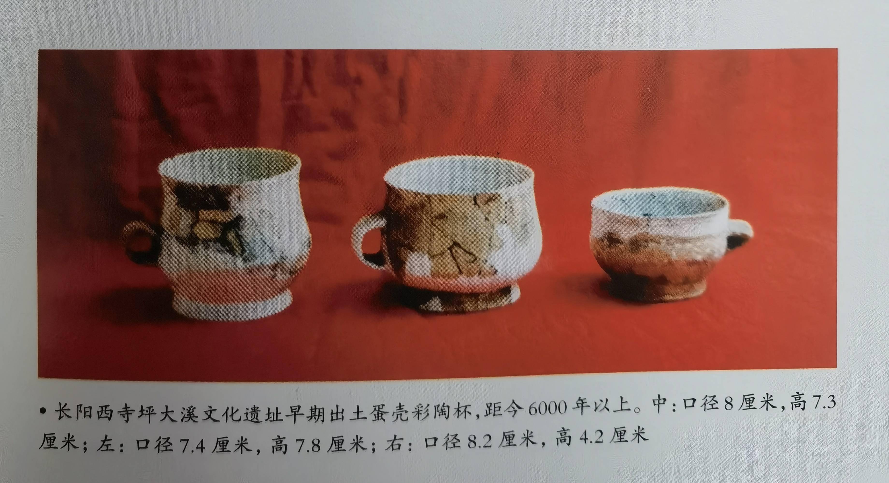 原始社会蛋壳彩陶杯你见过吗