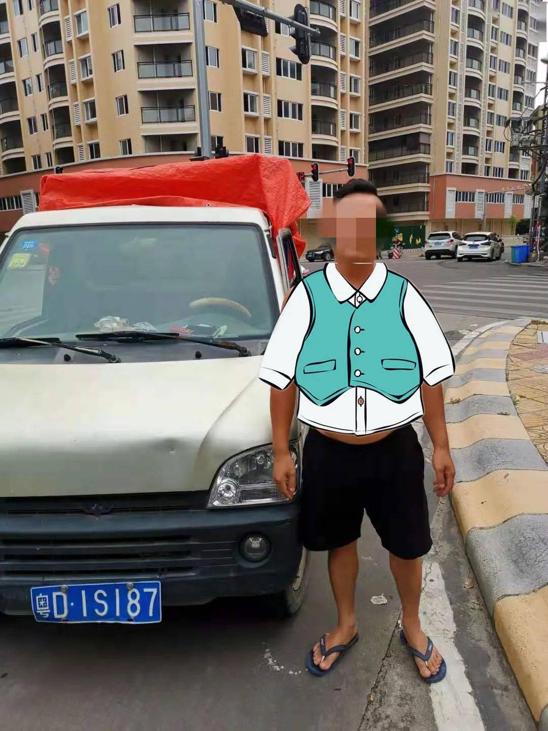 严查澄海又有一大批司机开车穿拖鞋被查罚款又扣分