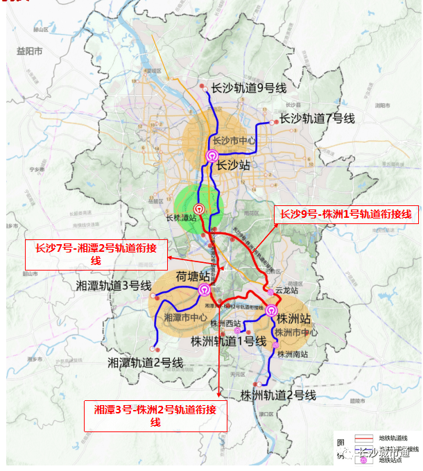 長沙基建|長沙地鐵7號線計劃10月開工!共設21站!