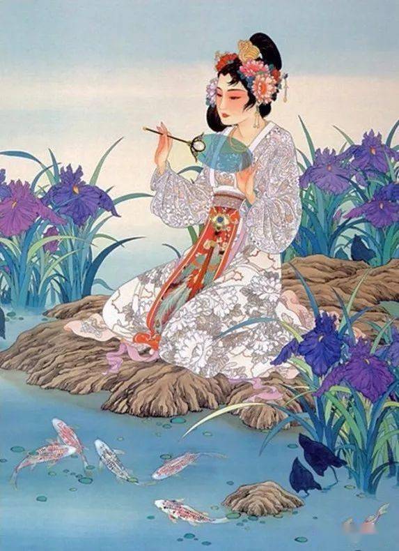 这位香港女画家的画,有一种耳目一新的感觉