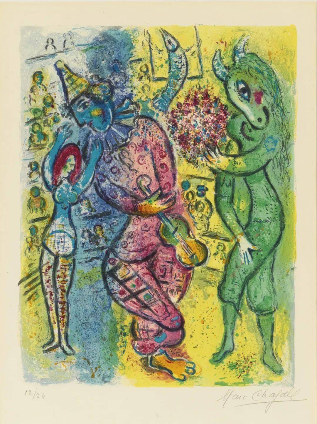 【美术】夏加尔 | 高清图集