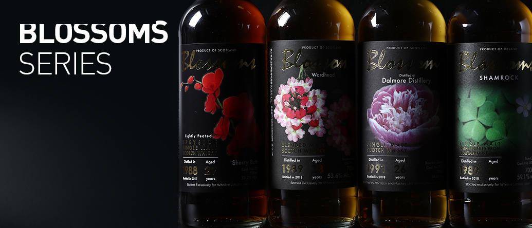 ib 鲜花酒标系列威士忌组(4支组)