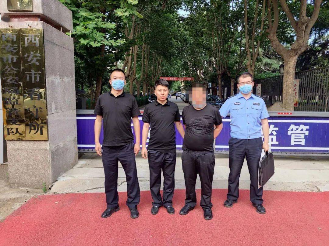 鄠邑区某酒店内抓获一男子!