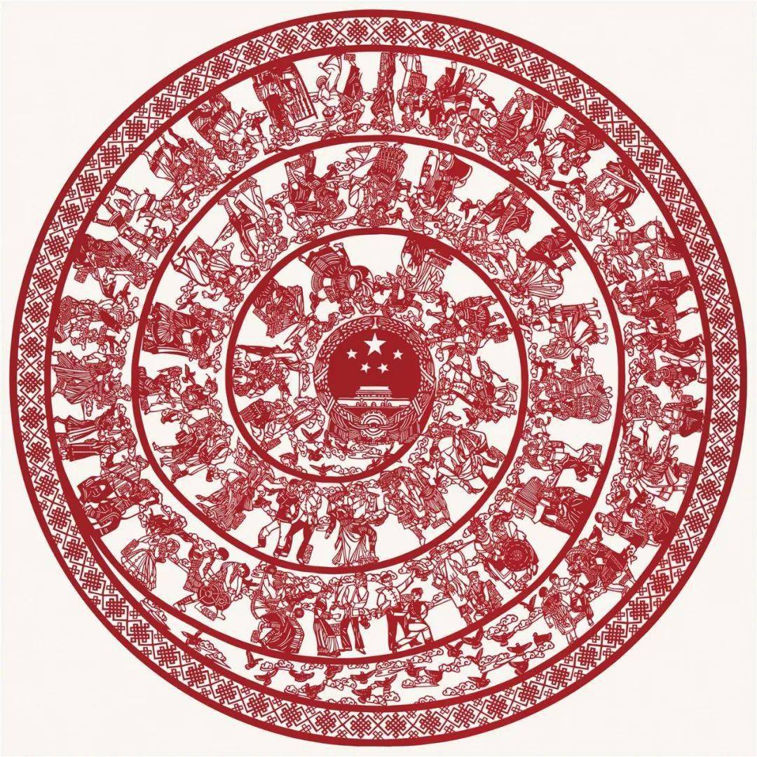 省工艺美术大师国家级非遗剪纸(金坛刻纸)传承人杨兆群感受非遗之美!