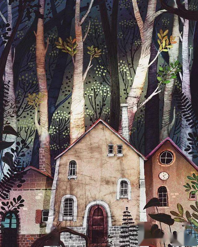 艺术家franciscofonseca各种奇妙的房子有趣而梦幻的童话世界