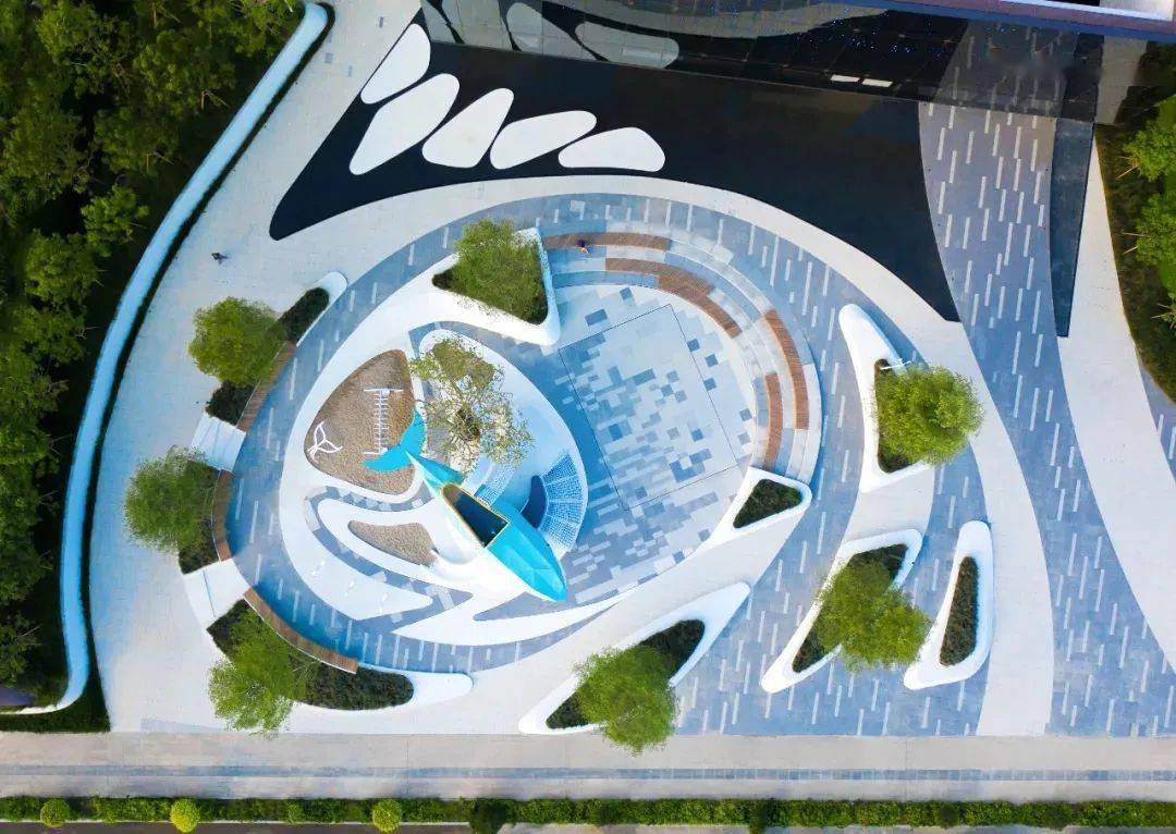 玩转设计元素螺旋式景观安排上